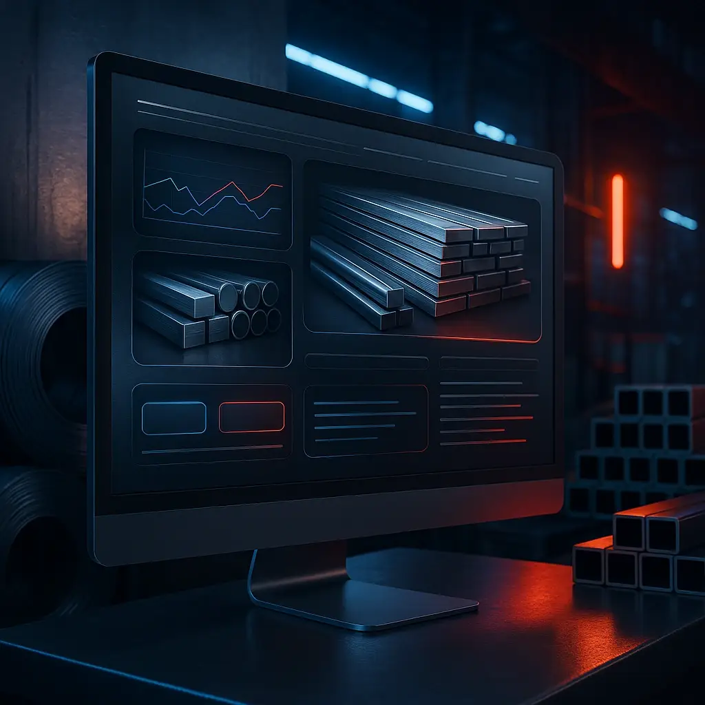 طراحی سایت آهن‌آلات | تحویل فوری، طراحی اختصاصی و جذب مشتری بیشتر