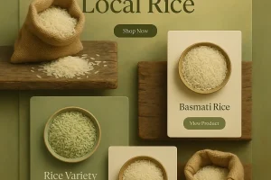 طراحی سایت فروش برنج ایرانی و محلی | وردپرس اختصاصی با اتصال به ترب