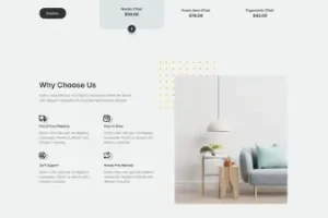 🏠 بسته طراحی سایت فروشگاه لوازم خانگی