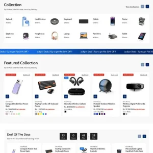 طراحی سایت فروشگاهی ویژه فروشندگان موبایل و لوازم دیجیتال | اتصال به ترب | وردپرس سریع و سئو شده