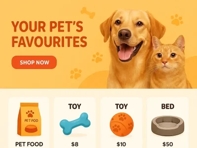 طراحی سایت پت شاپ