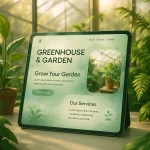 طراحی سایت برای باغ و گلخانه‌های کوچک-تحویل4 روز - تصویر 2